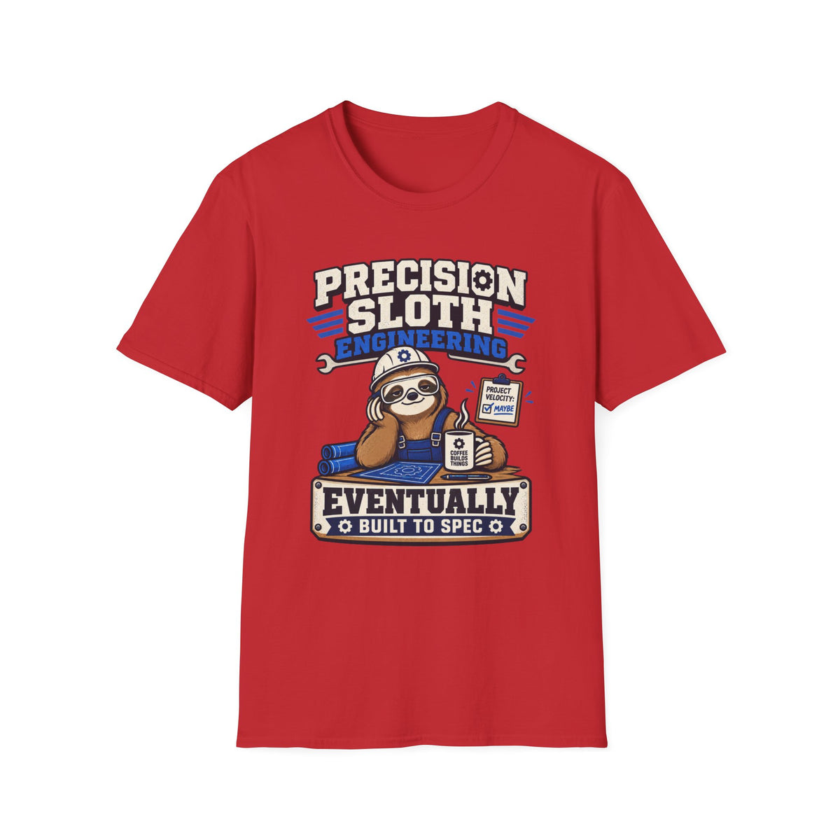 Precision Sloth Engineering T-Shirt