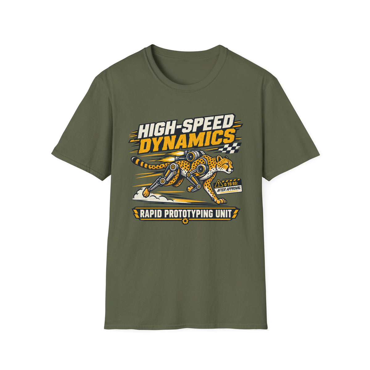 High-Speed Cheetah Dynamics T-Shirt