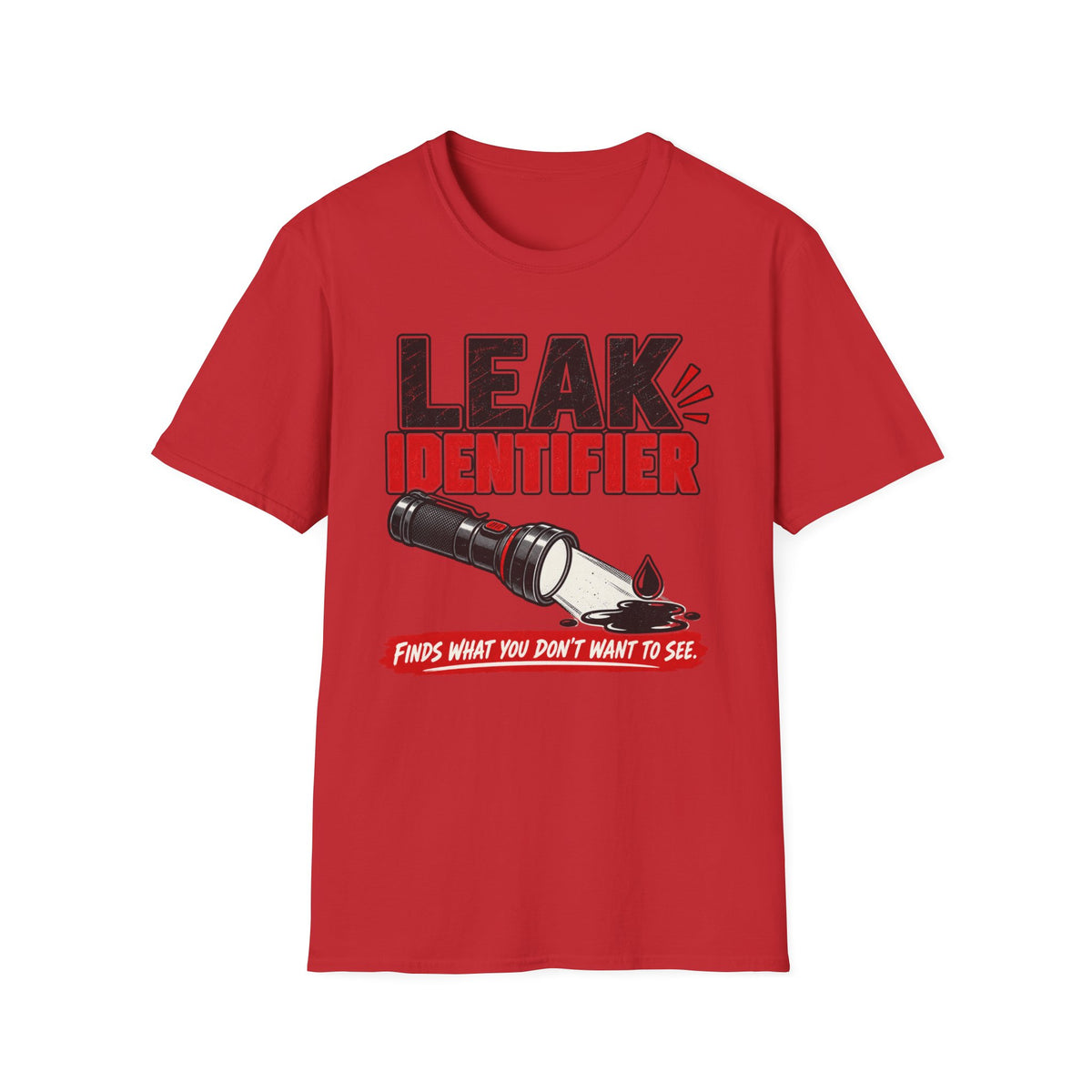 Leak Identifier Flashlight T-Shirt