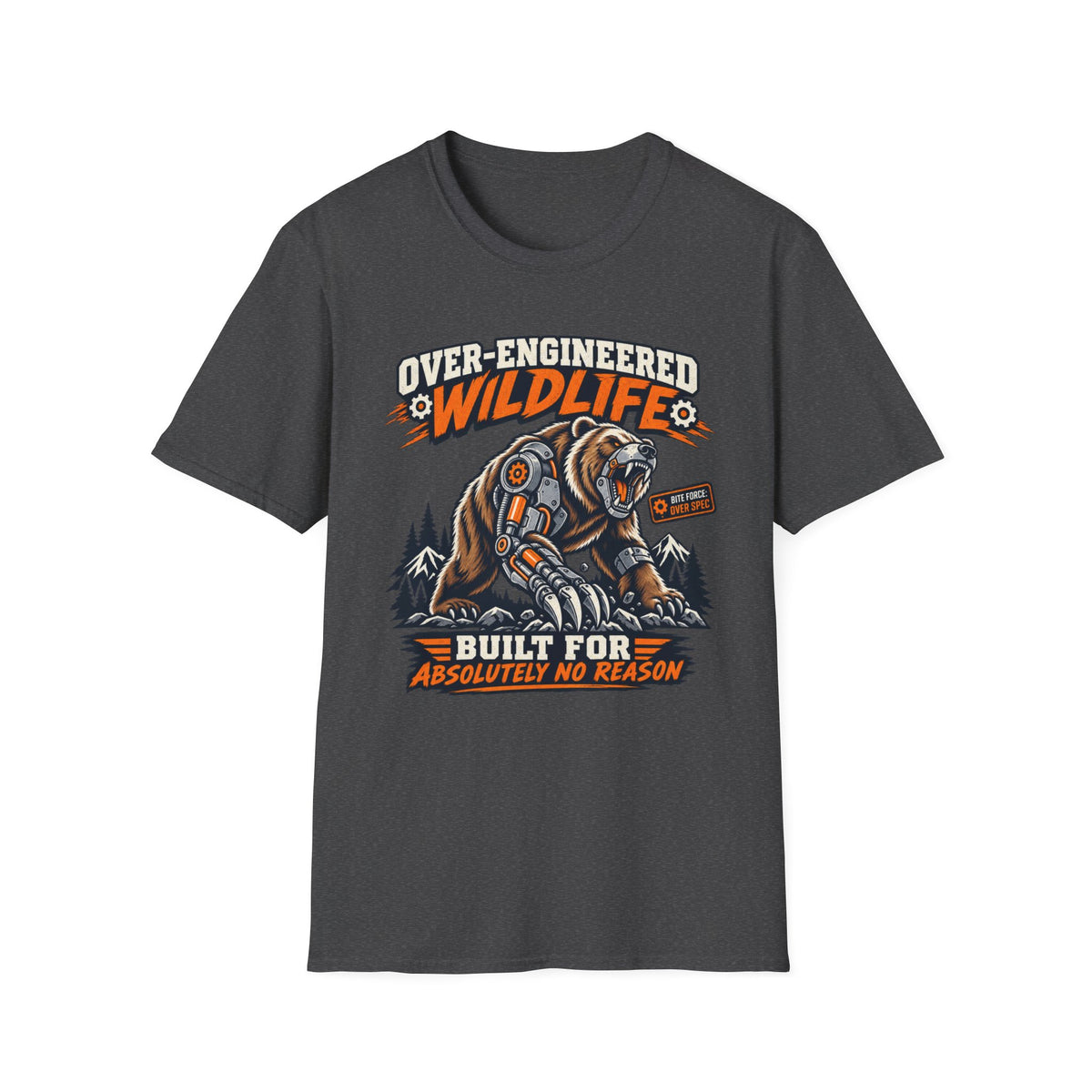 Over-Engineered Wildlife Bear T-Shirt