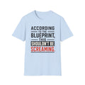 According to the Blue Print T-Shirt