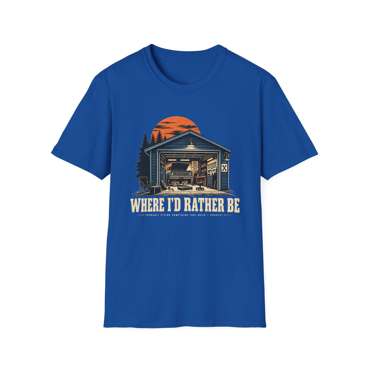 Where I Would Rather Be T-Shirt