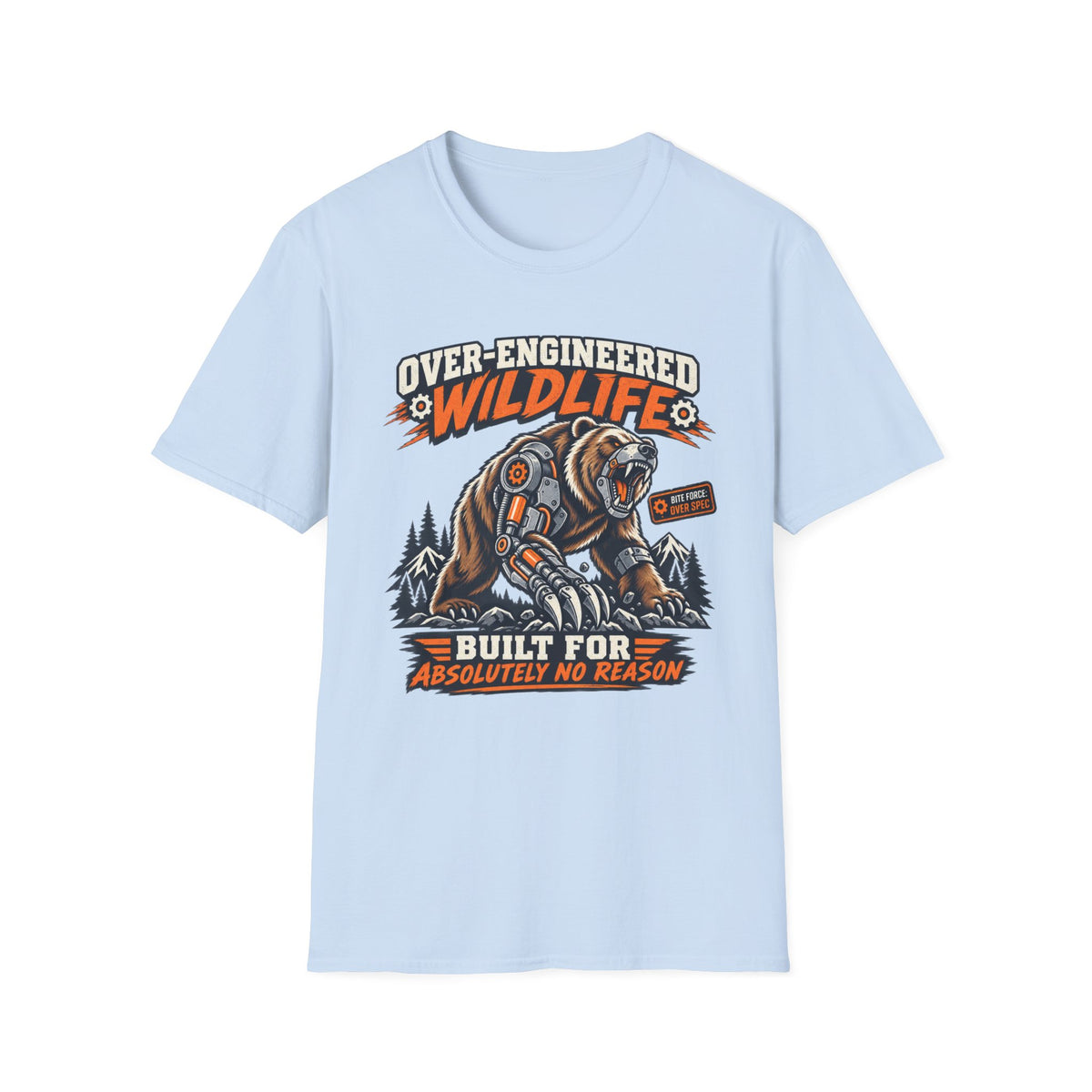 Over-Engineered Wildlife Bear T-Shirt
