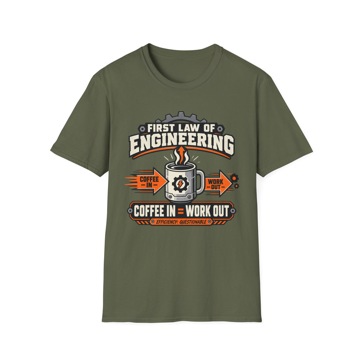 Engineering Coffee Workflow T-Shirt