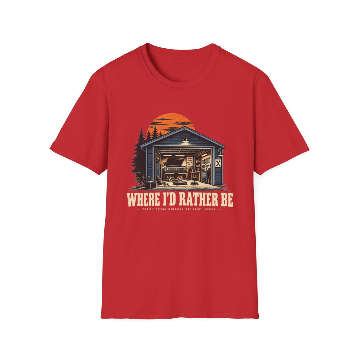 Where I Would Rather Be T-Shirt