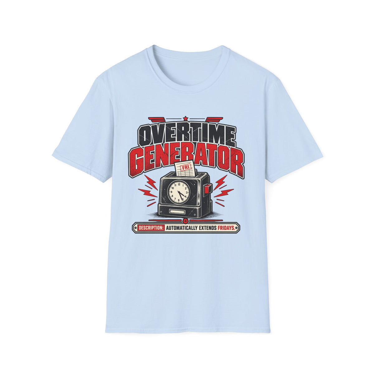 Overtime Clock T-Shirt