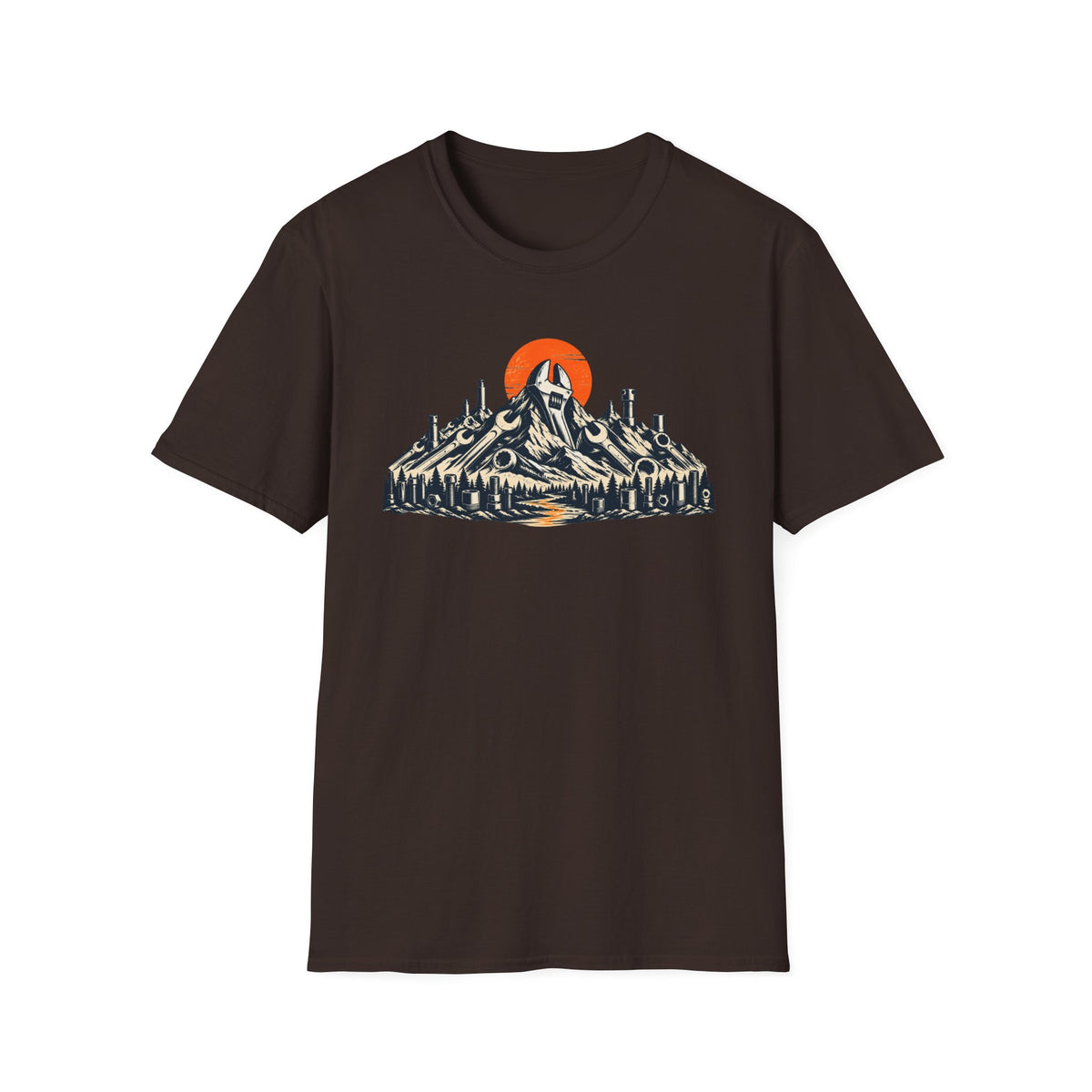 Wrench Mountain Sunset T-Shirt