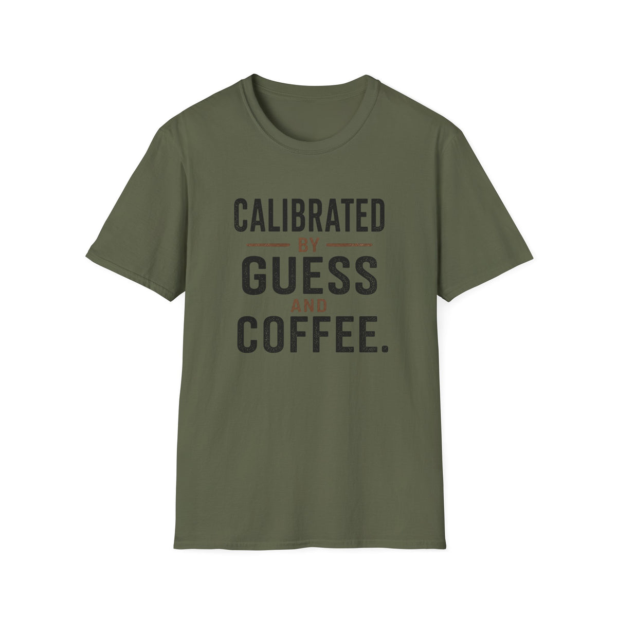 Calibrated by Guess and Coffee T-Shirt