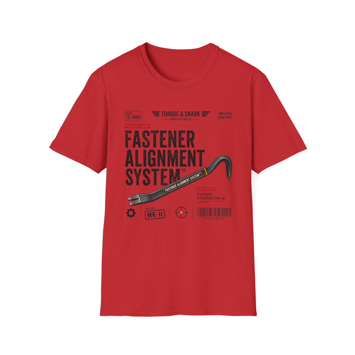 Fastener Alignment System T-Shirt