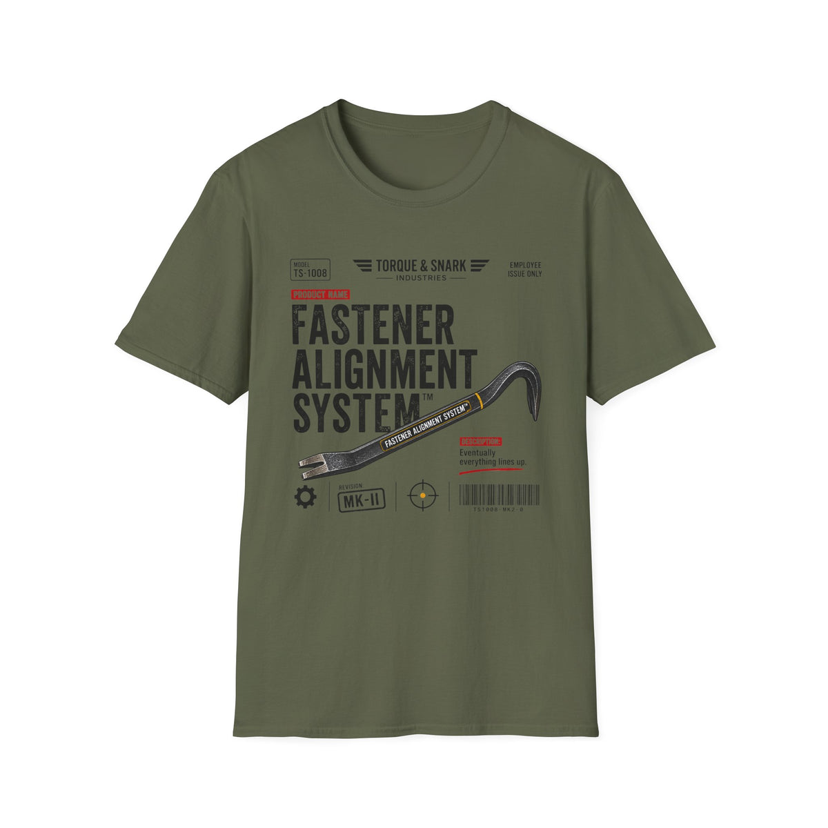 Fastener Alignment System T-Shirt